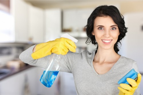 Oven cleaning process for a busy household property in N7